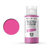 VALLEJO TEXTILE COLOR 27: 60 ML. ROSE - Al Masam Stationery LLC